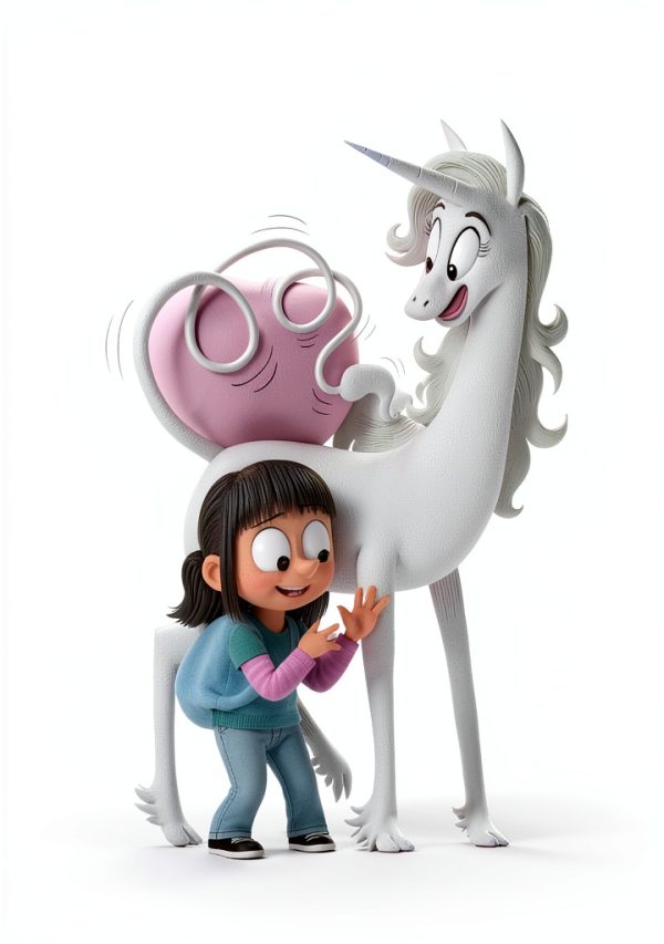 Phoebe and Her Unicorn: A Magical Adventure for Kids-0