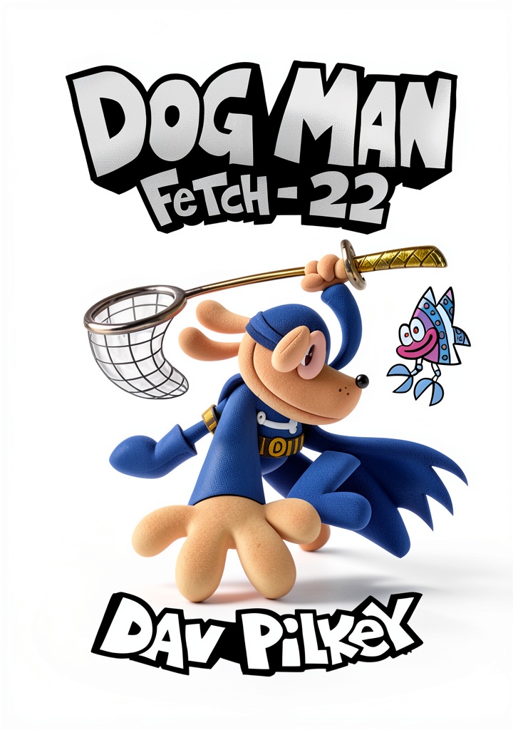 Child reading Dog Man Book 8 illustrated edition on a Kindle device in a bedroom