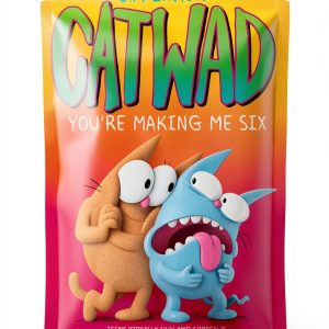 Catwad Graphic Novel Book 6 of 6 by Graphix Children’s Animal Comic-0