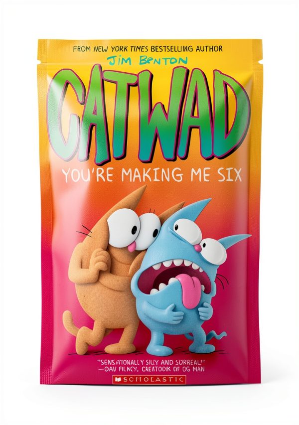 Catwad Graphic Novel Book 6 of 6 by Graphix Children’s Animal Comic-0