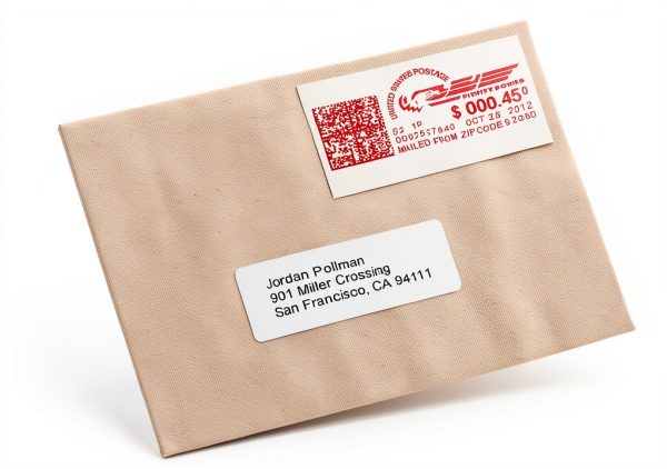 Avery Postage Meter Labels 1.5x2.75 Inch White 40 Sheets Compatible-2
