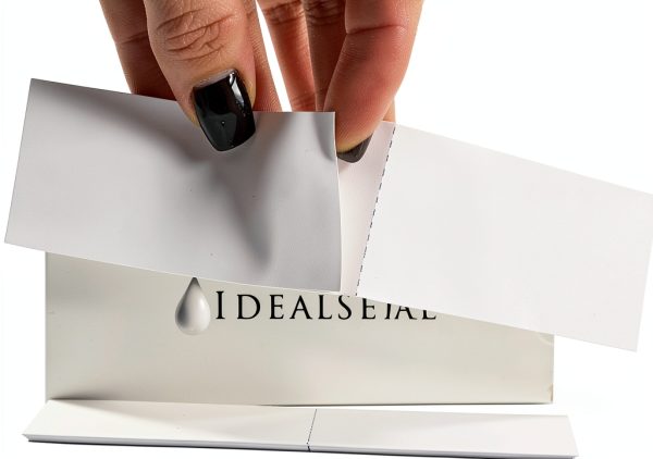 IDEALSEAL Postage Meter Labels 300 Count White Rectangular 7 x 1-9/16"-0