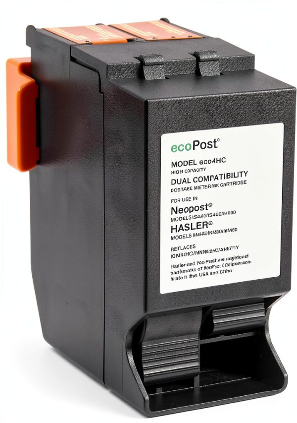 Clover Postage Meter Cartridge for NeoPost/Hasler 4HC - Red Ink-0