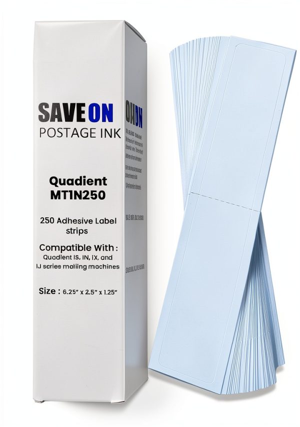 Save On Postage Ink Quadient MT1N250 Compatible Meter Labels 2 Pack-0