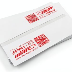 Universal Postage Meter Tape - American Mailing - 2x6 White Labels-0