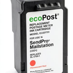 ecoPost Remanufactured Cartridge for Pitney Bowes SL-870-1 Red Clover-0