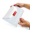 Tamper Proof Stickers 500-Pack 1x3 Red Reluen Strong Adhesive Labels-6