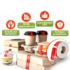 Tamper Proof Stickers 500-Pack 1x3 Red Reluen Strong Adhesive Labels-3